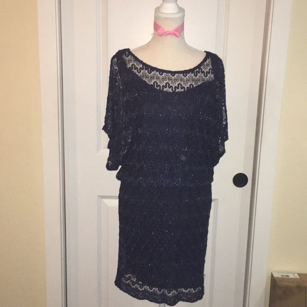 Xscape cold shoulder dress size 12